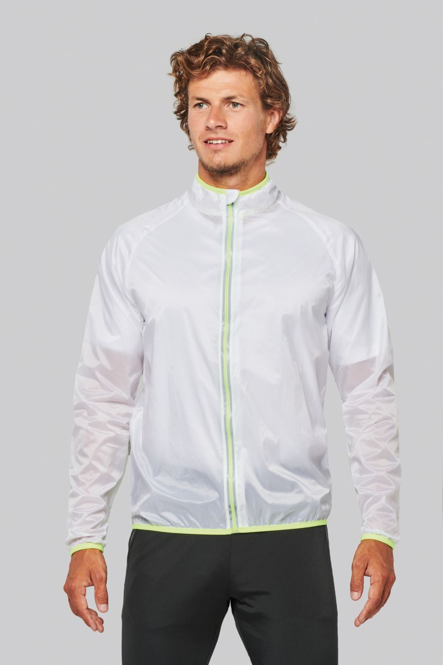 Jachetă sport ultrauşoară cu mâneci lungi