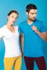 Tricou BIO150 decolteu în V femeie Mânecă scurtă