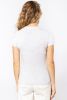 Tricou BIO150 decolteu în V femeie Mânecă scurtă
