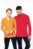Tricou polo piqué de damă cu mâneci lungi