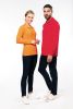 Tricou polo piqué de damă cu mâneci lungi