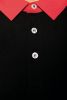 Tricou polo bicolor cu maneca scurta pentru barbati