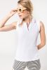 Tricou polo de damă fără mâneci