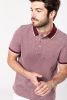 Tricou polo bicolor pentru barbati Maneci scurte