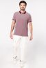 Tricou polo bicolor pentru barbati Maneci scurte