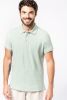 Tricou polo pentru bărbați din piqué organic Mânecă scurtă