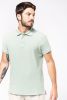 Tricou polo pentru bărbați din piqué organic Mânecă scurtă