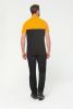 Tricou polo bicolor ecoresponsabil cu maneca scurta - Unisex Maneca scurta