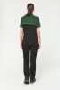 Tricou polo bicolor ecoresponsabil cu maneca scurta - Unisex Maneca scurta