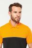 Tricou polo bicolor ecoresponsabil cu maneca scurta - Unisex Maneca scurta