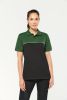 Tricou polo bicolor ecoresponsabil cu maneca scurta - Unisex Maneca scurta