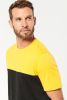 Tricou bicolor ecoresponsabil cu maneca scurta - Unisex cu maneca scurta