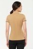 Tricou polo cu mânecă scurtă DayToDay contrastat pentru femei