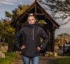 Parka rezistentă „efect denim” cu mâneci lungi