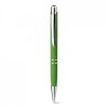 Bolígrafos personalizados marieta soft de metal verde claro vista 1