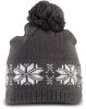Palarie de Craciun tricotata cu motiv Fair Isle