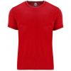 Camisetas manga corta roly terrier de 100% algodón rojo con impresión vista 1